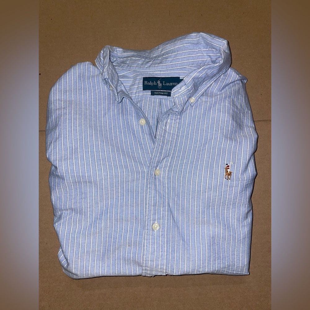 Ralph Lauren striped button down shirt
